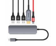 Unitek HUB USB-C - 3x USB 3.1, HDMI, PD 100W - 587879 - zdjęcie 3